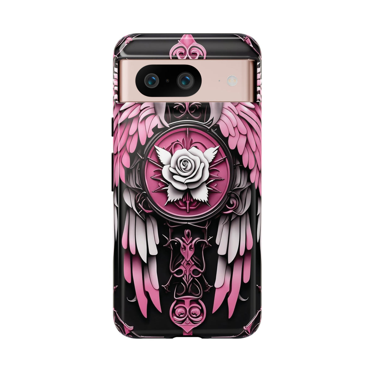Phone Case - Tough - Pink Angel Wings