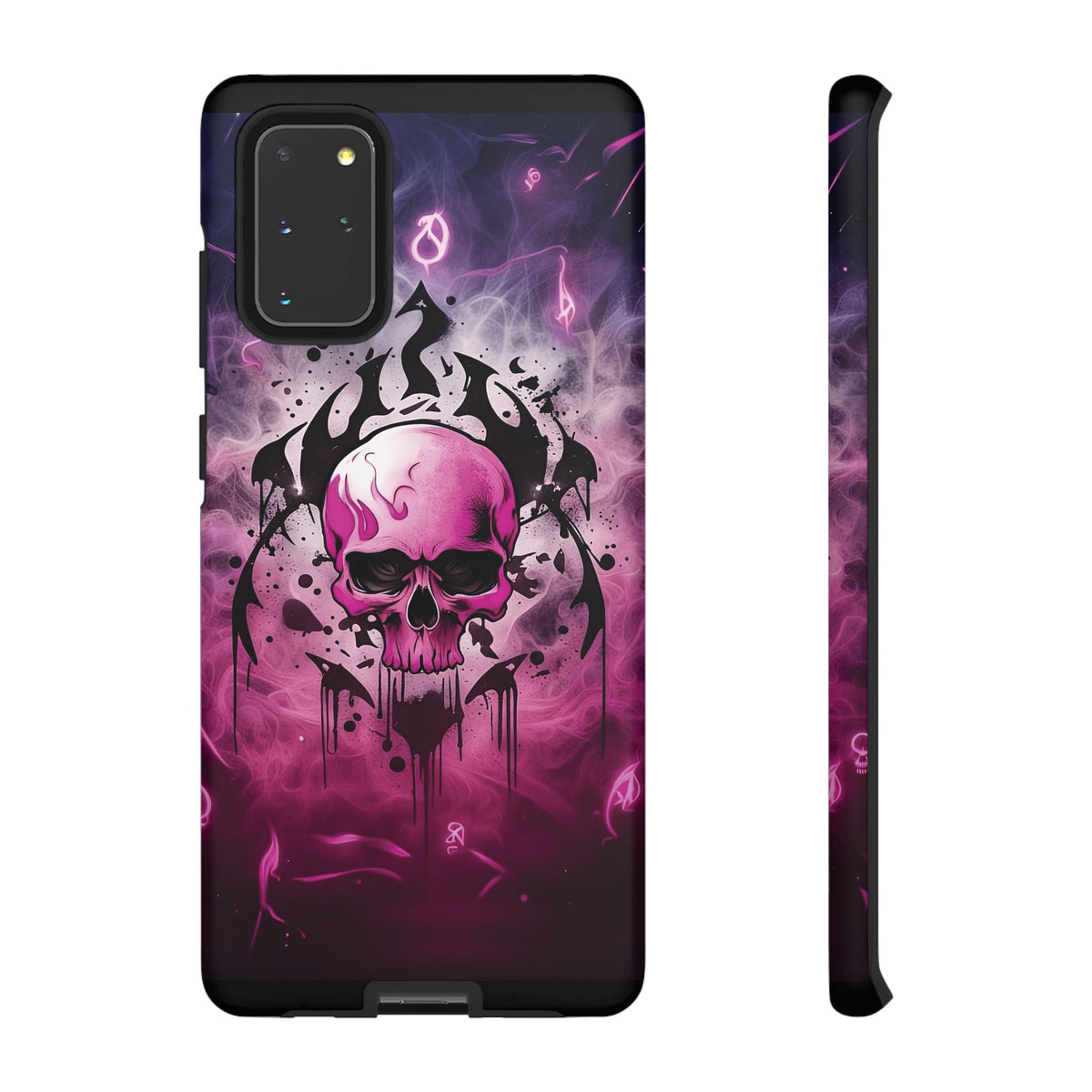 Phone Case - Tough - Pink Skull
