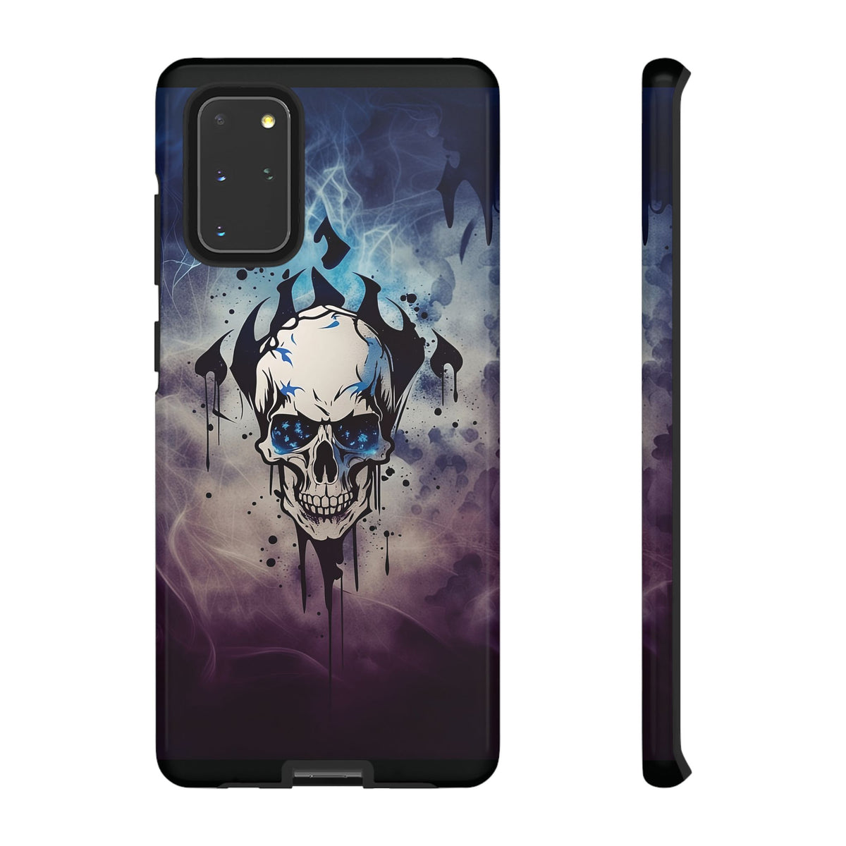 Phone Case - Tough - Blue Skull