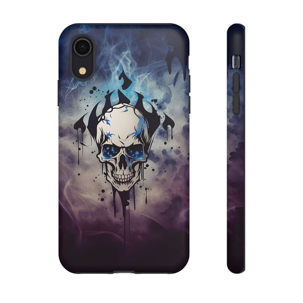 Phone Case - Tough - Blue Skull