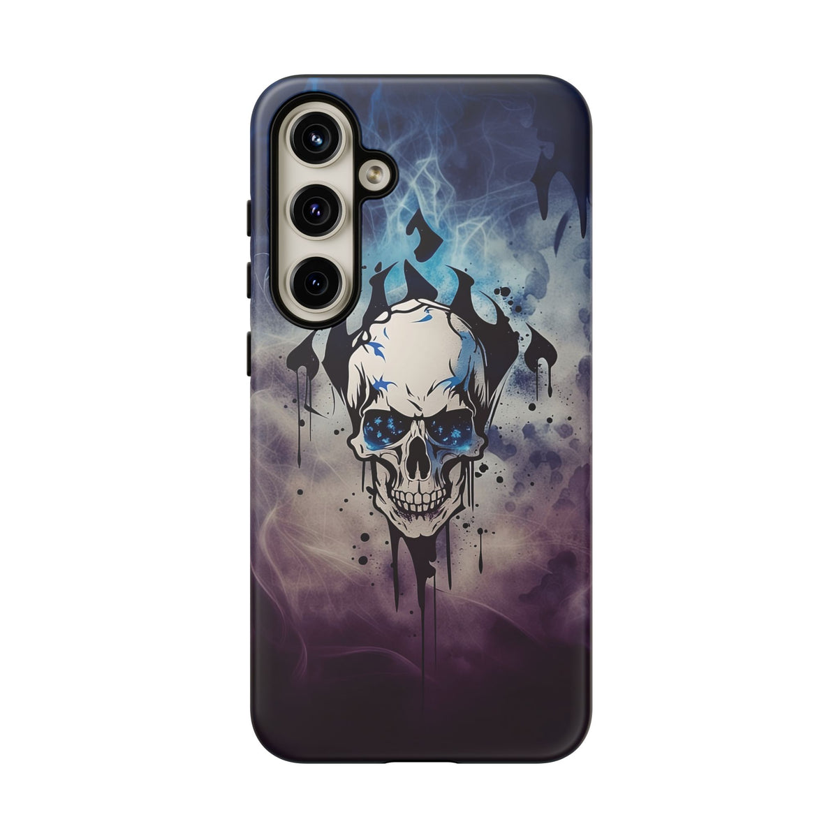 Phone Case - Tough - Blue Skull
