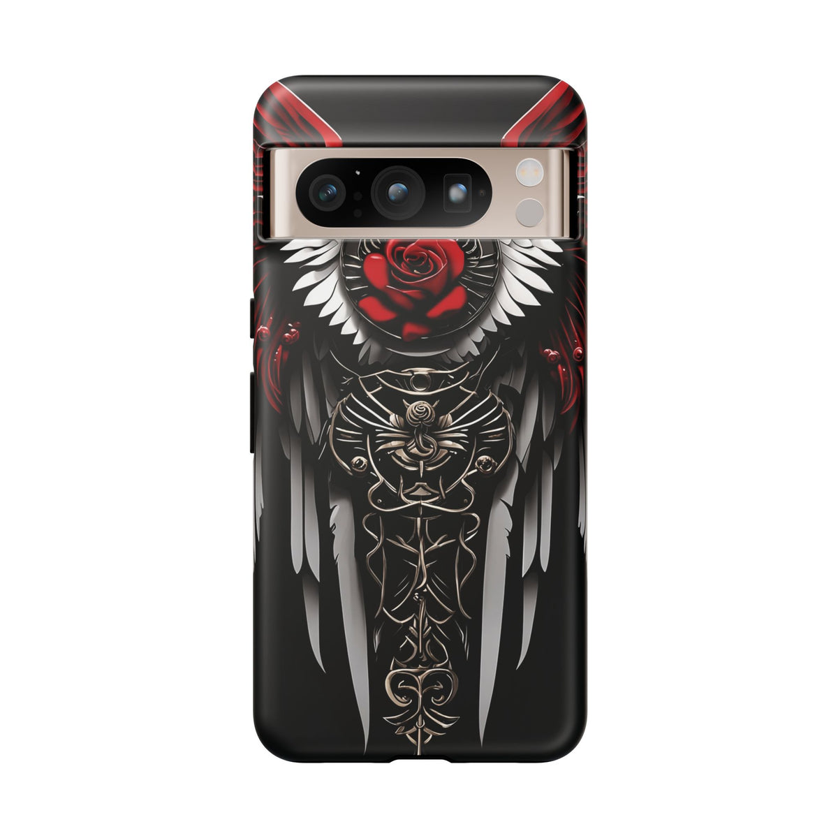 Phone Case - Tough - Red Angel Wings