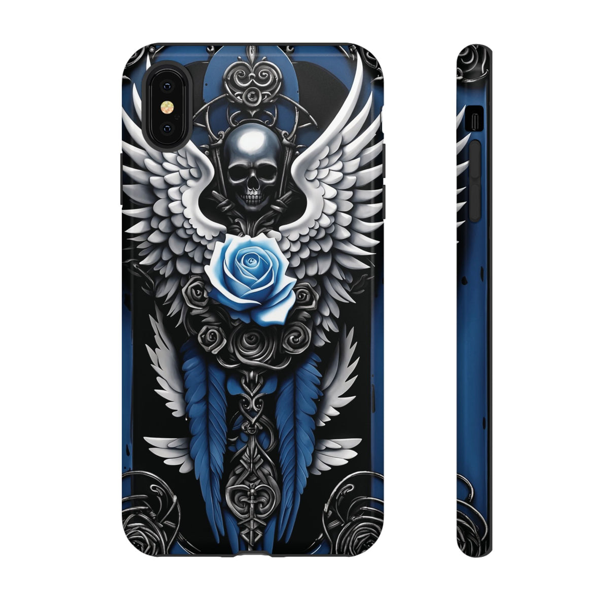 Phone Case - Tough - Blue Angel Wings