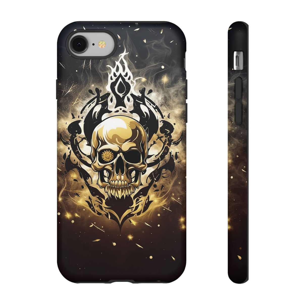 Phone Case - Tough - Gold Skull