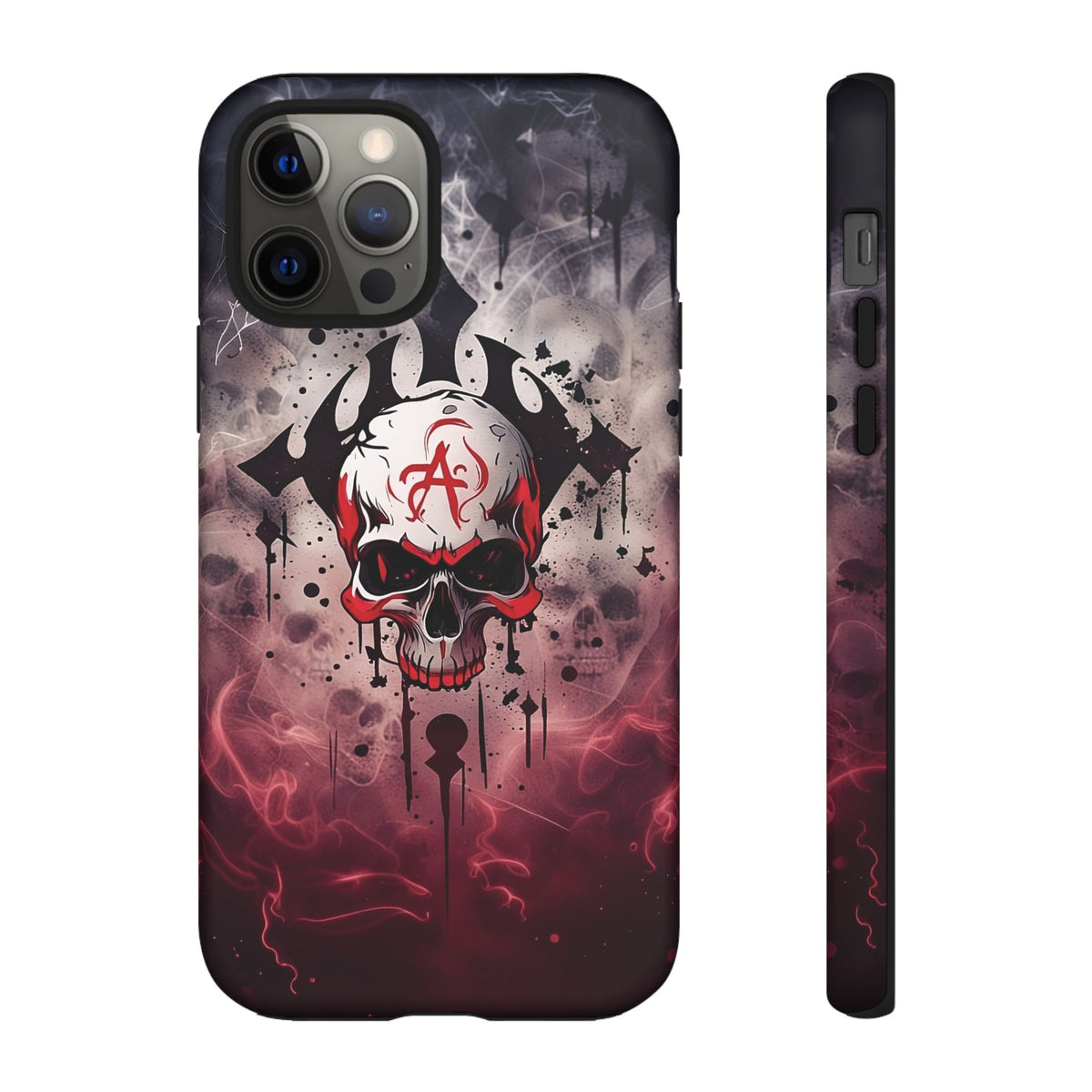 Phone Case - Tough - Red Skull