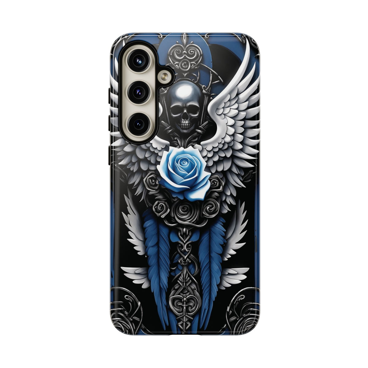 Phone Case - Tough - Blue Angel Wings