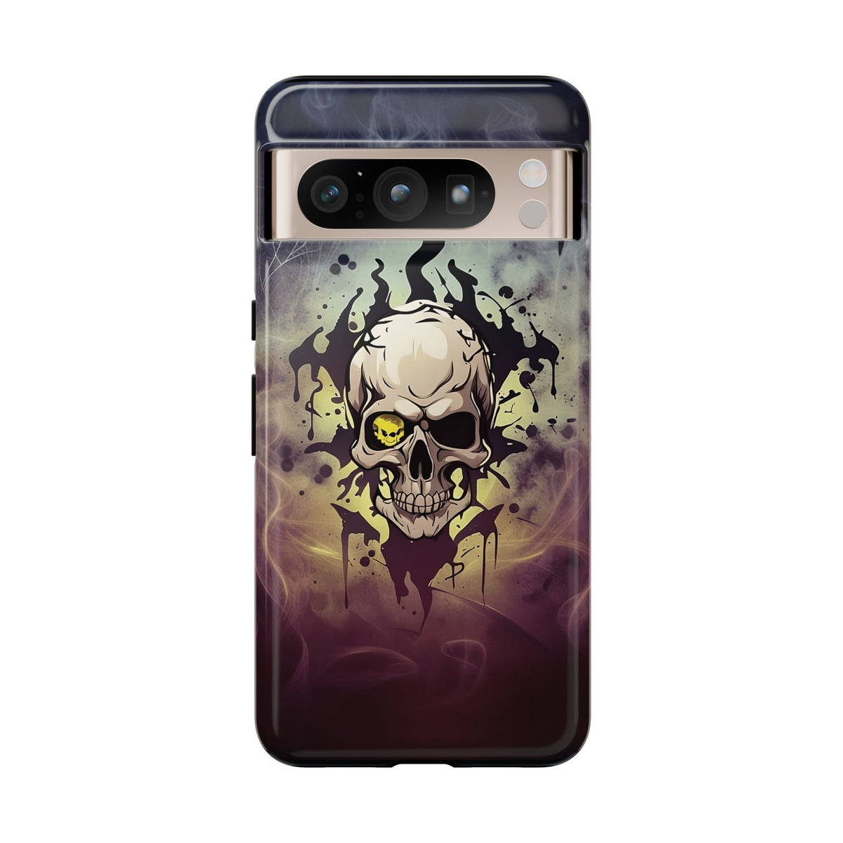 Phone Case - Tough - Yellow Skull