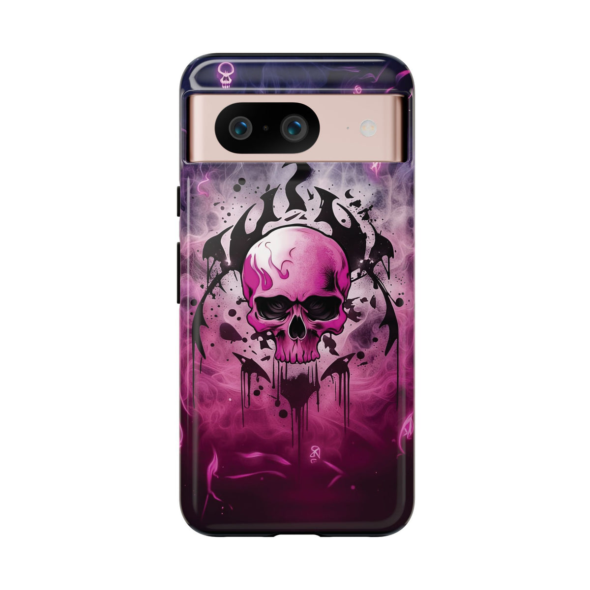 Phone Case - Tough - Pink Skull