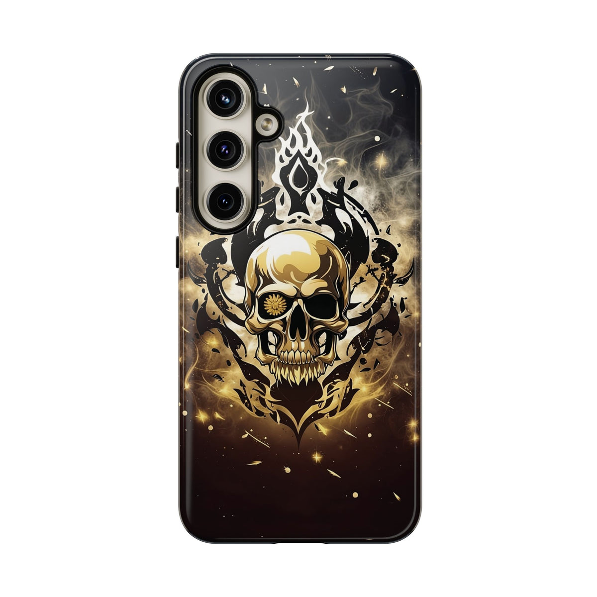 Phone Case - Tough - Gold Skull