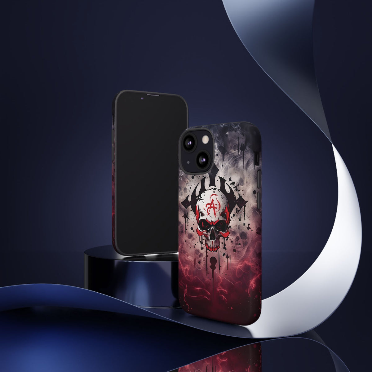 Phone Case - Tough - Red Skull