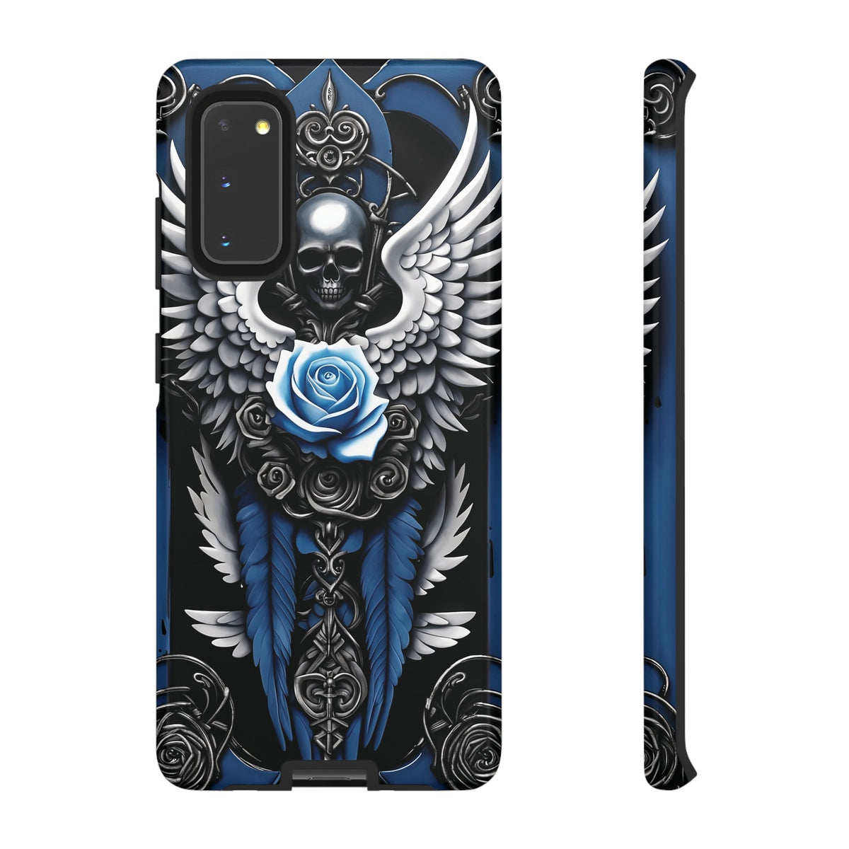 Phone Case - Tough - Blue Angel Wings