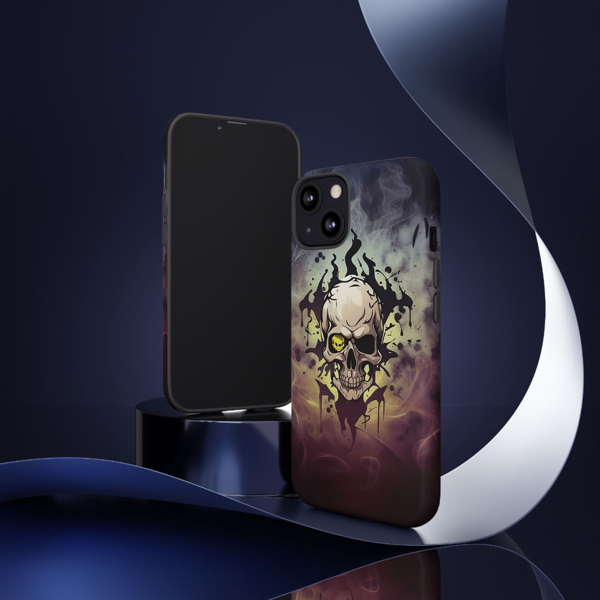 Phone Case - Tough - Yellow Skull