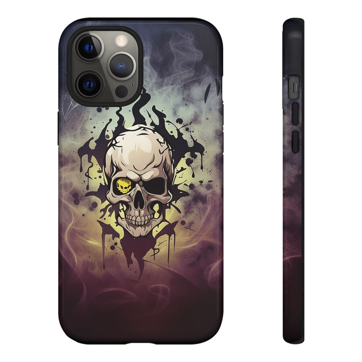 Phone Case - Tough - Yellow Skull