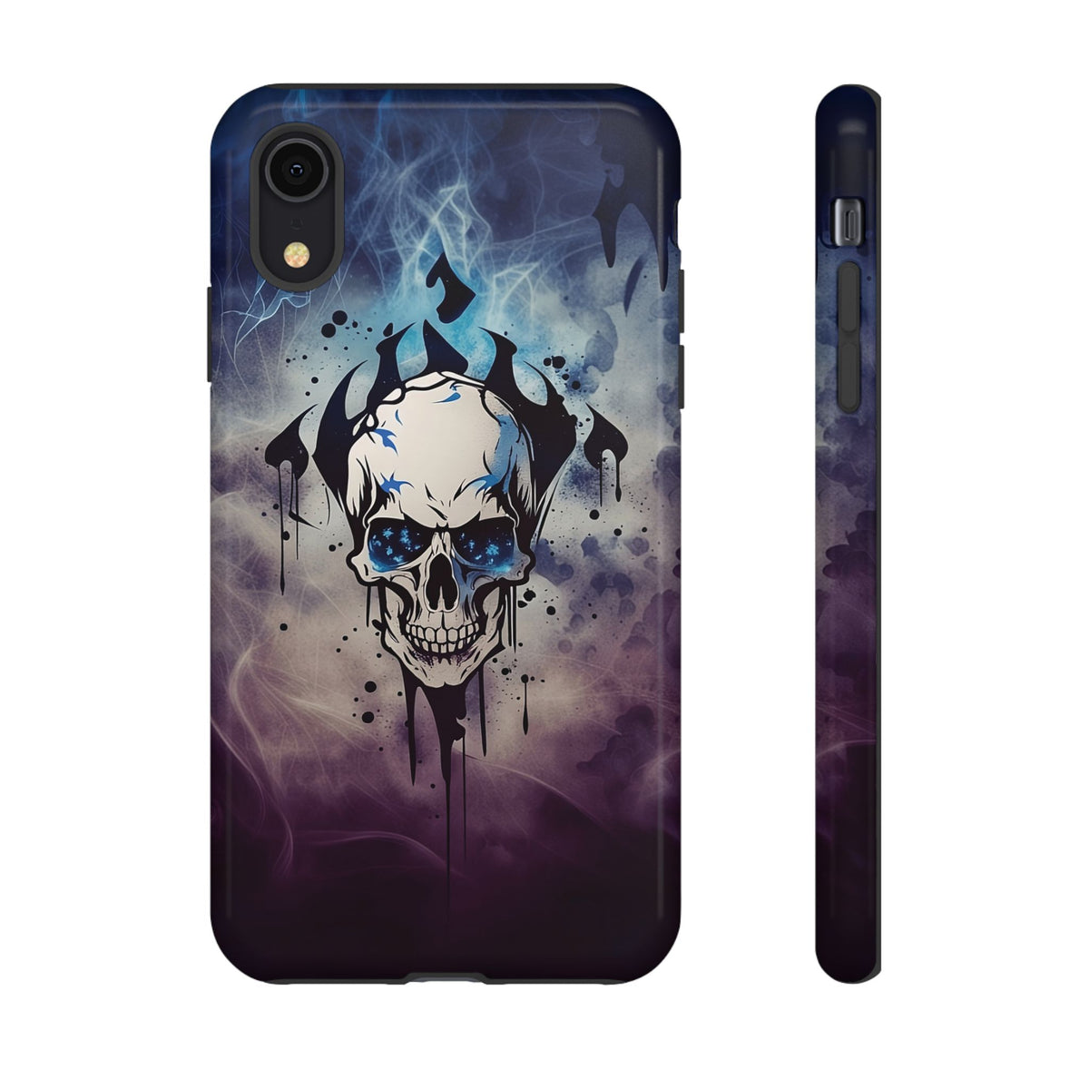 Phone Case - Tough - Blue Skull
