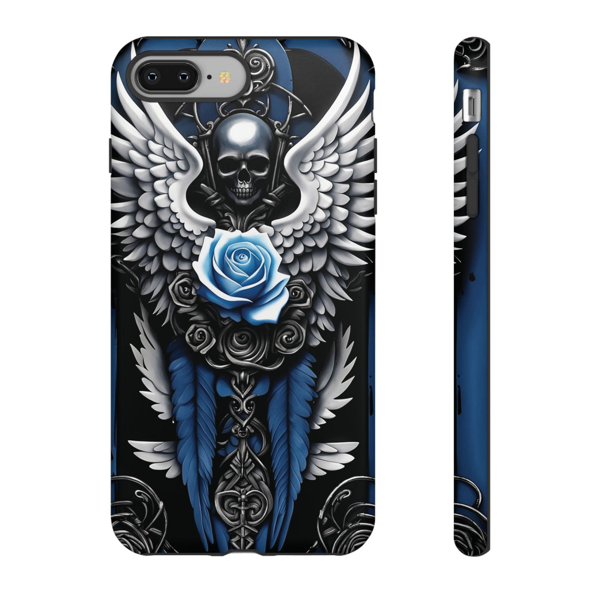 Phone Case - Tough - Blue Angel Wings