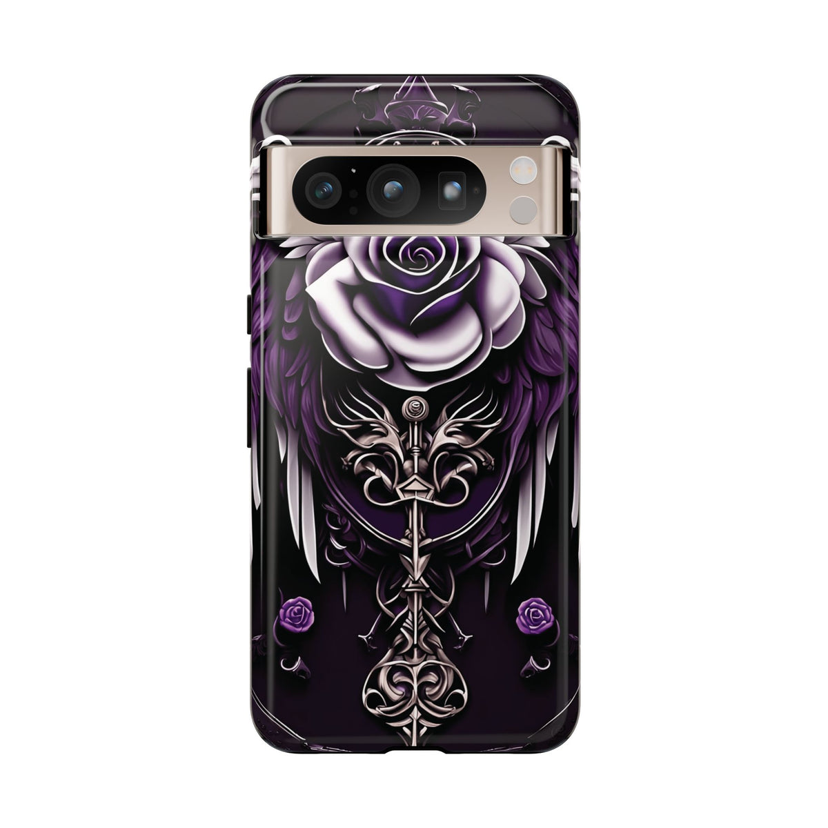 Phone Case - Tough - Purple Angel Wings
