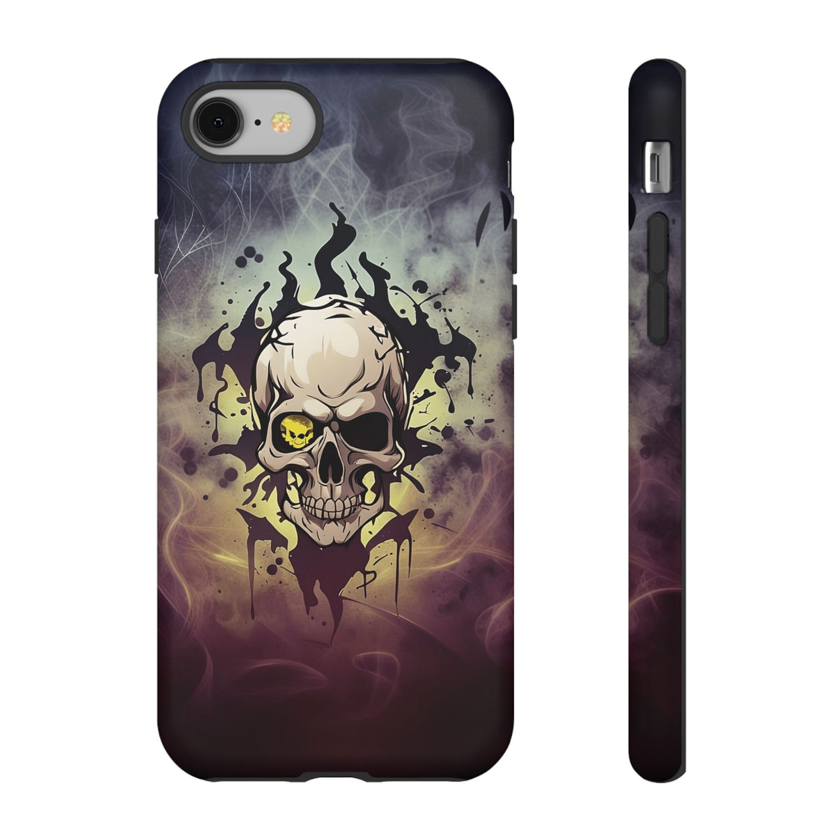 Phone Case - Tough - Yellow Skull