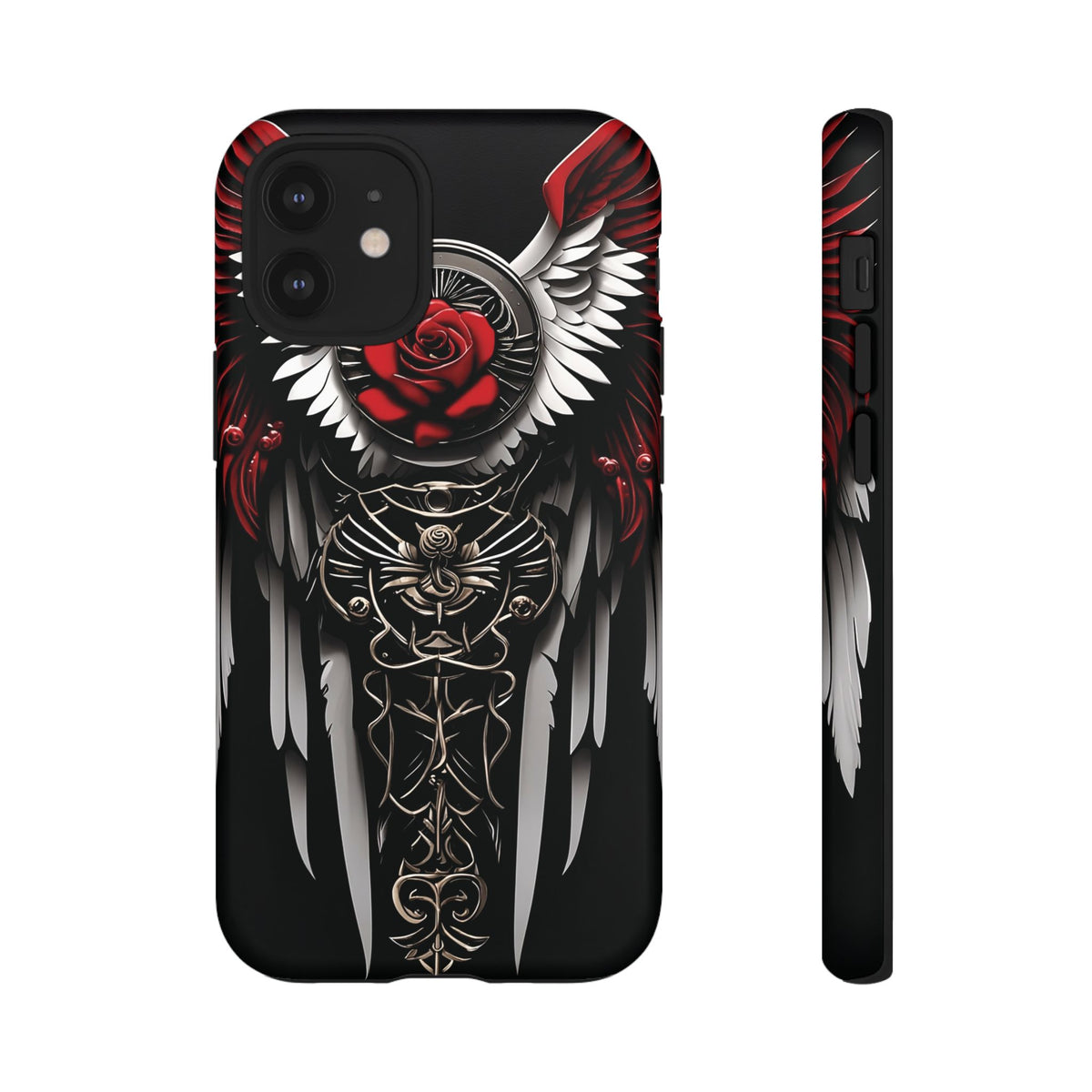 Phone Case - Tough - Red Angel Wings