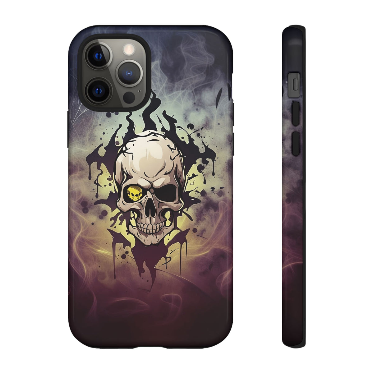 Phone Case - Tough - Yellow Skull