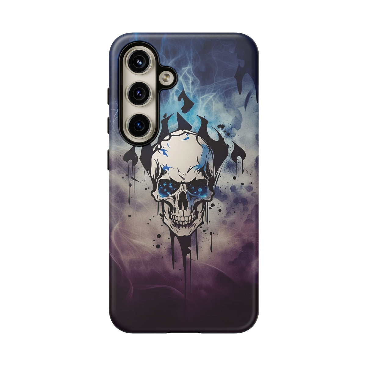 Phone Case - Tough - Blue Skull