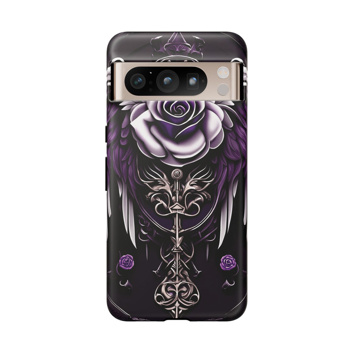 Phone Case - Tough - Purple Angel Wings