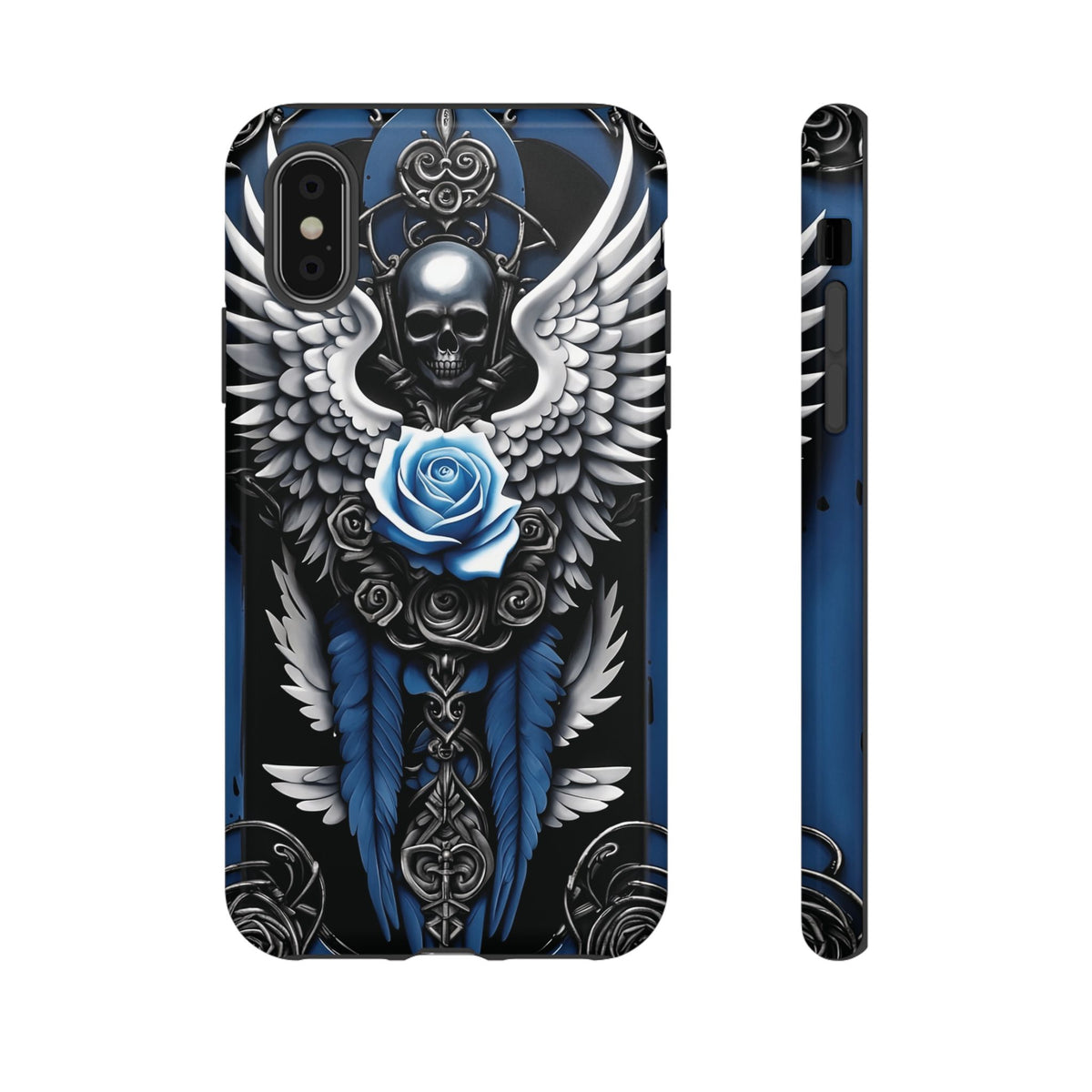 Phone Case - Tough - Blue Angel Wings