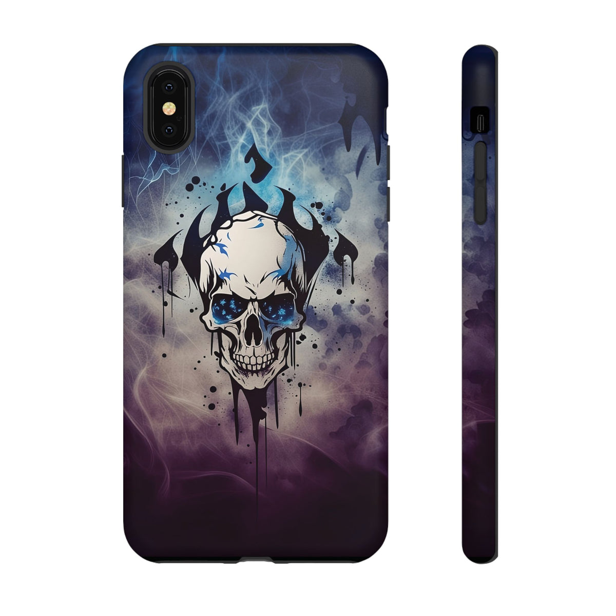 Phone Case - Tough - Blue Skull