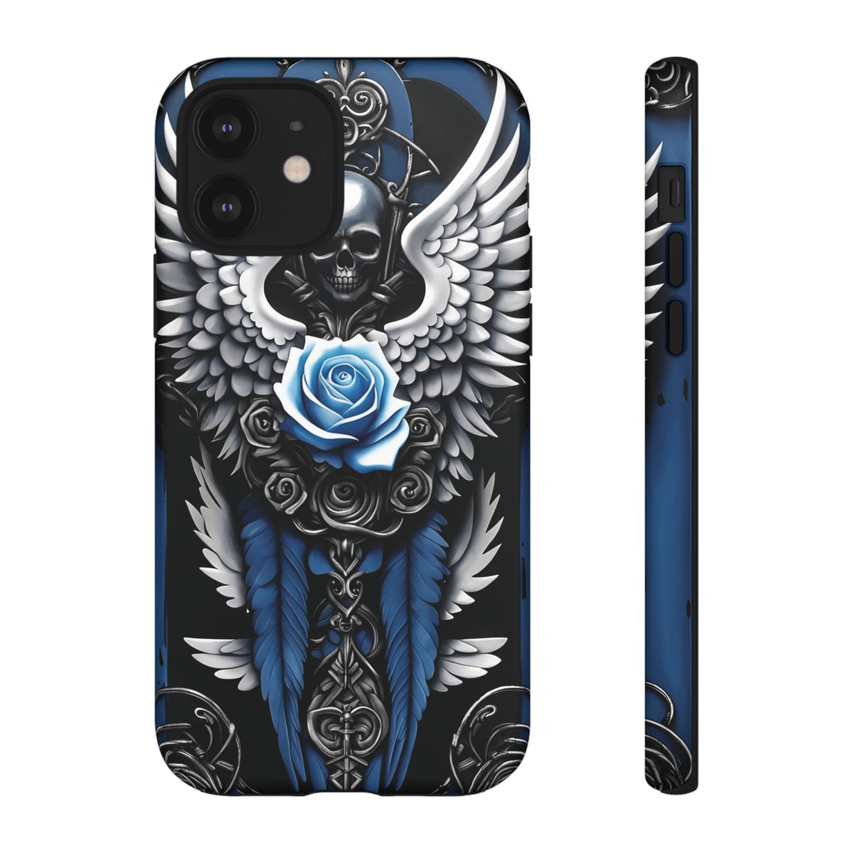 Phone Case - Tough - Blue Angel Wings