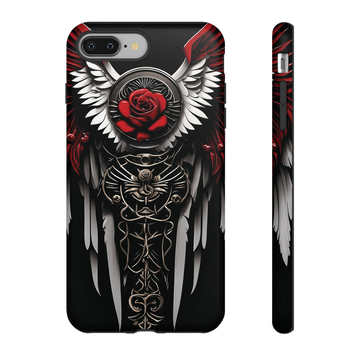 Phone Case - Tough - Red Angel Wings