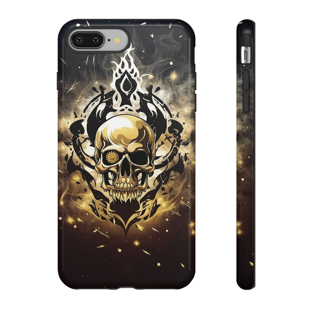 Phone Case - Tough - Gold Skull