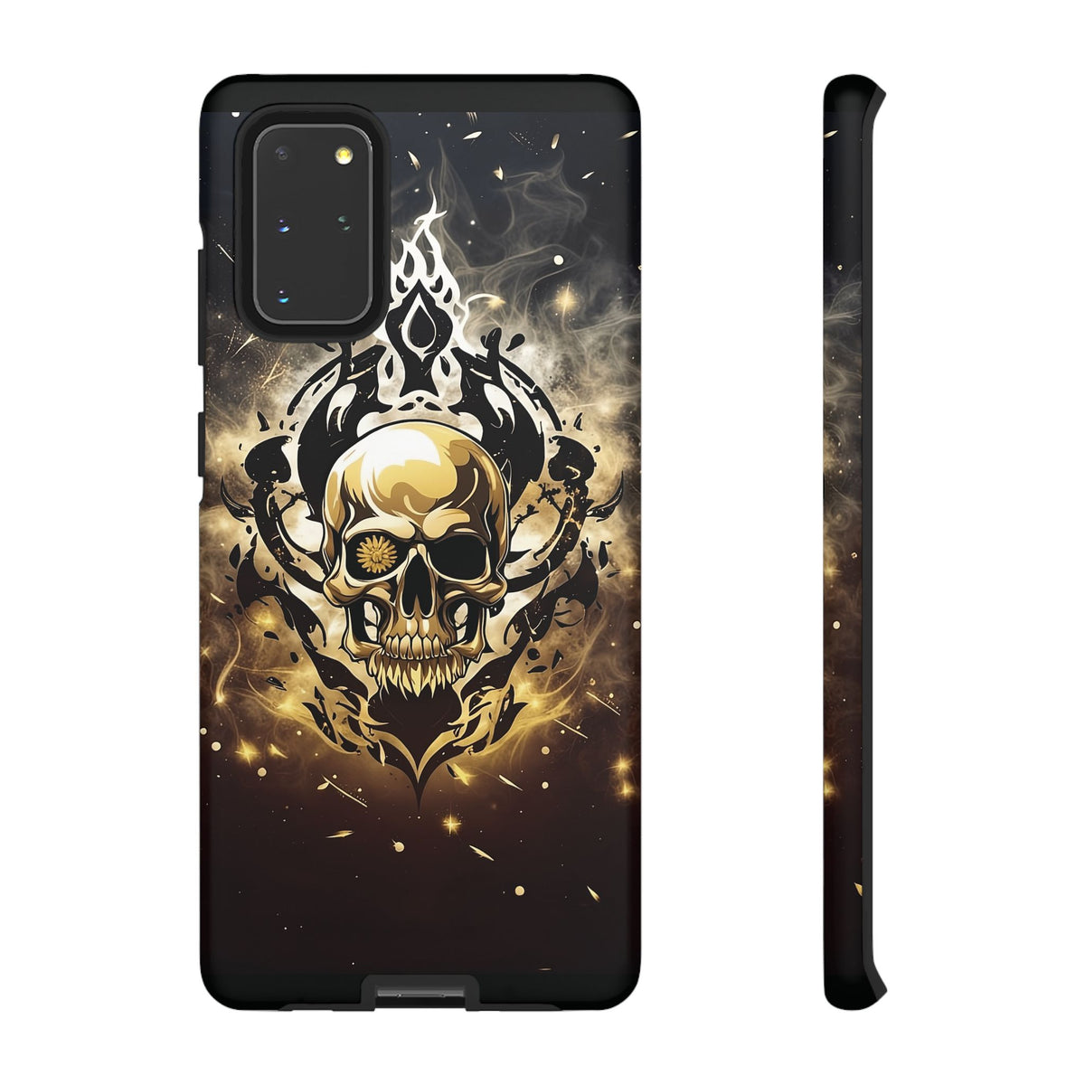 Phone Case - Tough - Gold Skull