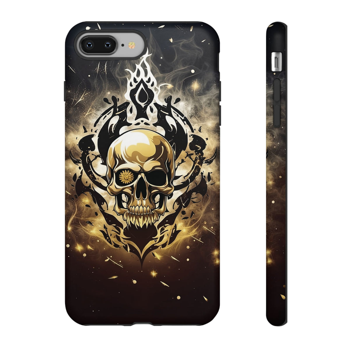Phone Case - Tough - Gold Skull
