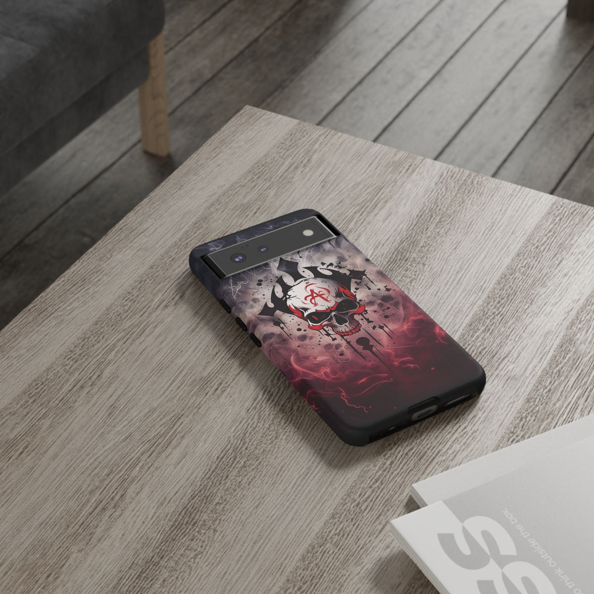 Phone Case - Tough - Red Skull