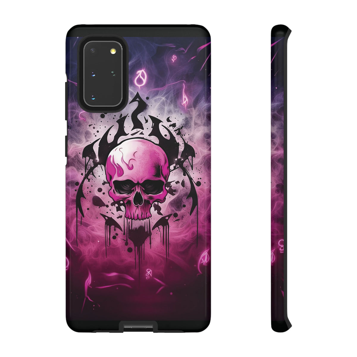 Phone Case - Tough - Pink Skull