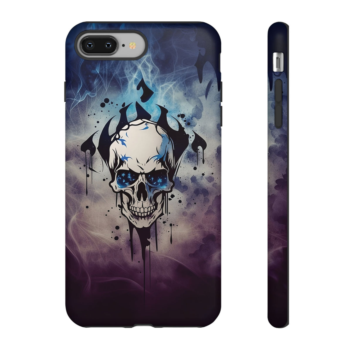 Phone Case - Tough - Blue Skull