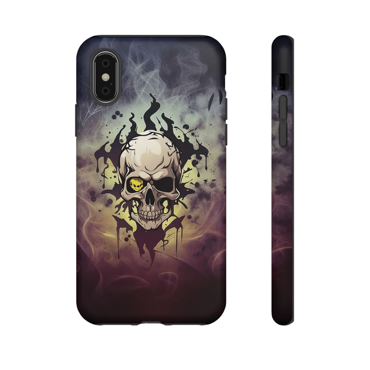 Phone Case - Tough - Yellow Skull